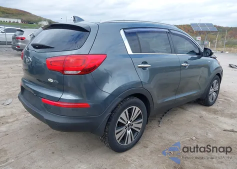 2015 Kia Sportage Ex from USA, damaged, VIN KNDPCCAC5F7722838